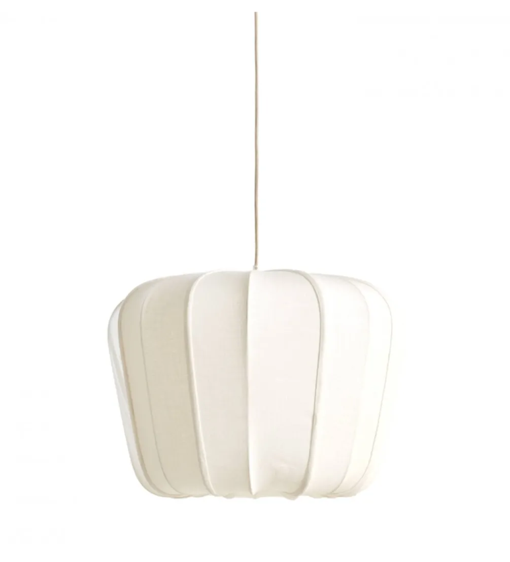 Lampa wisząca ZUBEDO 60 cm kremowa