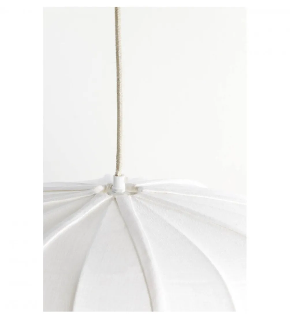 Lampa wisząca ZUBEDO 49 cm kremowa