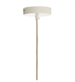 Lampa wisząca ZUBEDO 49 cm kremowa