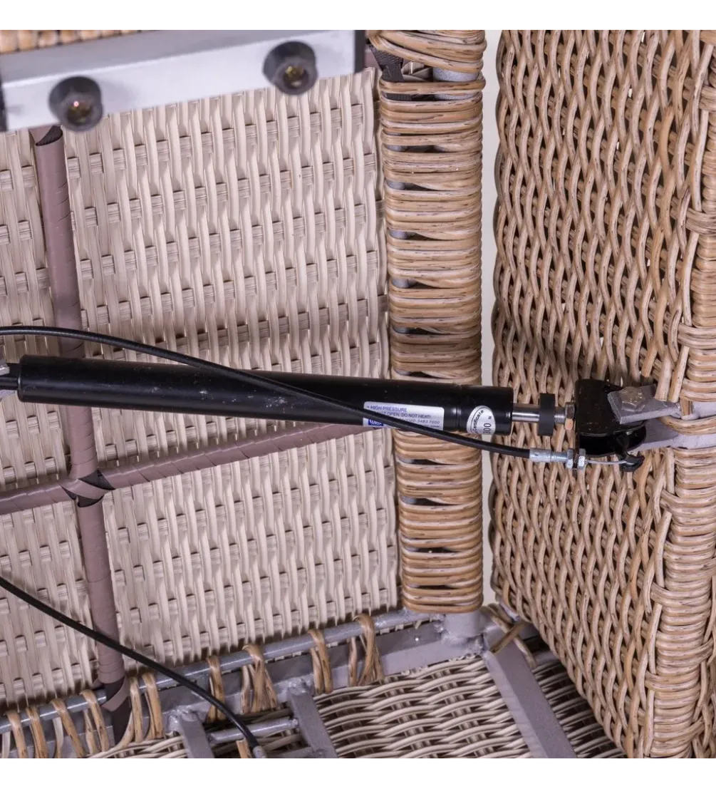 Leżak PISTON 200 cm rattan