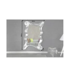 Lustro Alice 160 cm srebrne
