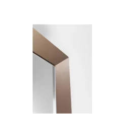 Lustro AREZZO trapez 65 x 160 cm kawowy