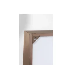 Lustro AREZZO trapez 65 x 160 cm kawowy