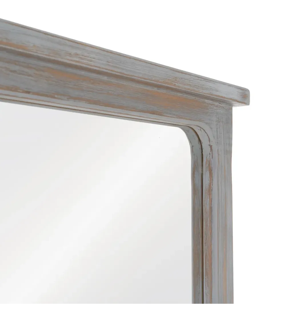 Lustro BEGASTA 170 cm drewno paulowni szare