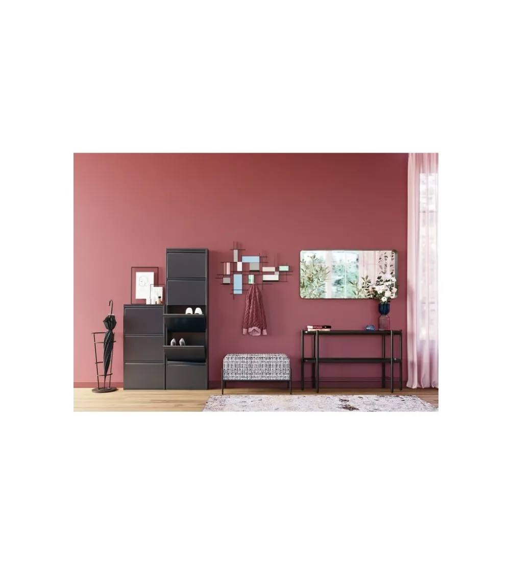 Lustro BELLA MO 60 x 180 cm czarne