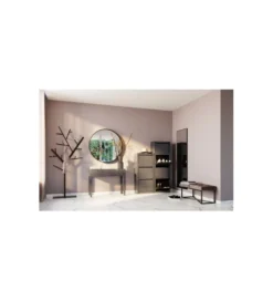 Lustro BELLA 60 x 180 cm czarne
