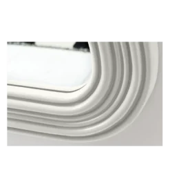 Lustro ścienne FUENTE II RUBIO 100 cm białe