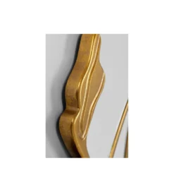 Lustro ścienne Pieces 100 cm złote