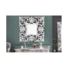 Lustro ścienne Venice 75cm srebrne