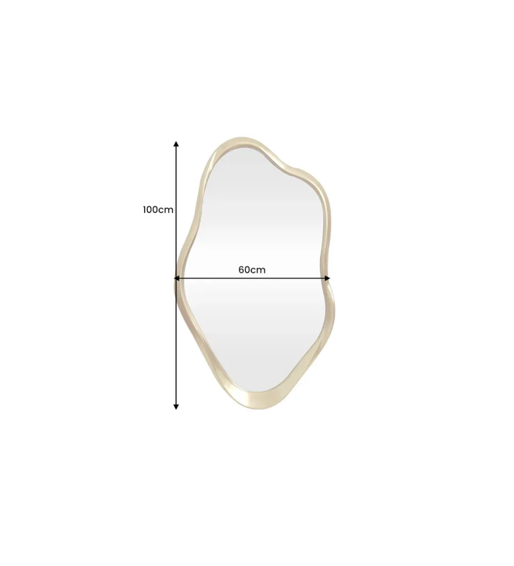 Lustro EMBER 100 cm złote