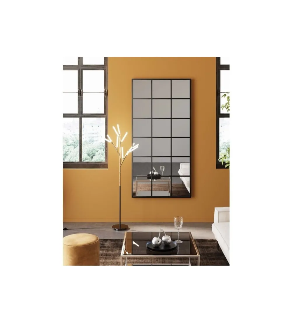 Lustro Finestra 180 cm czarne