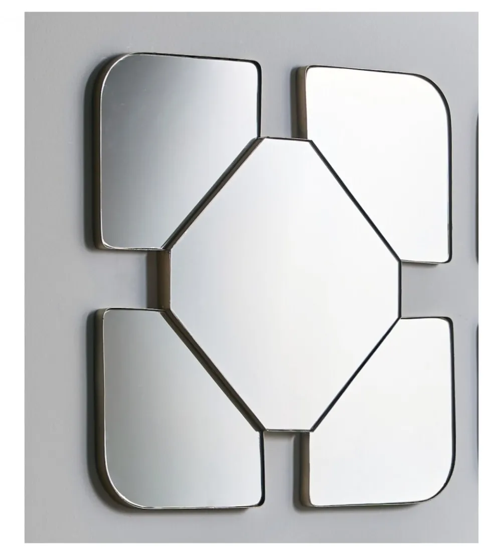 Lustro FORMATEA 60 x 60 cm złoty