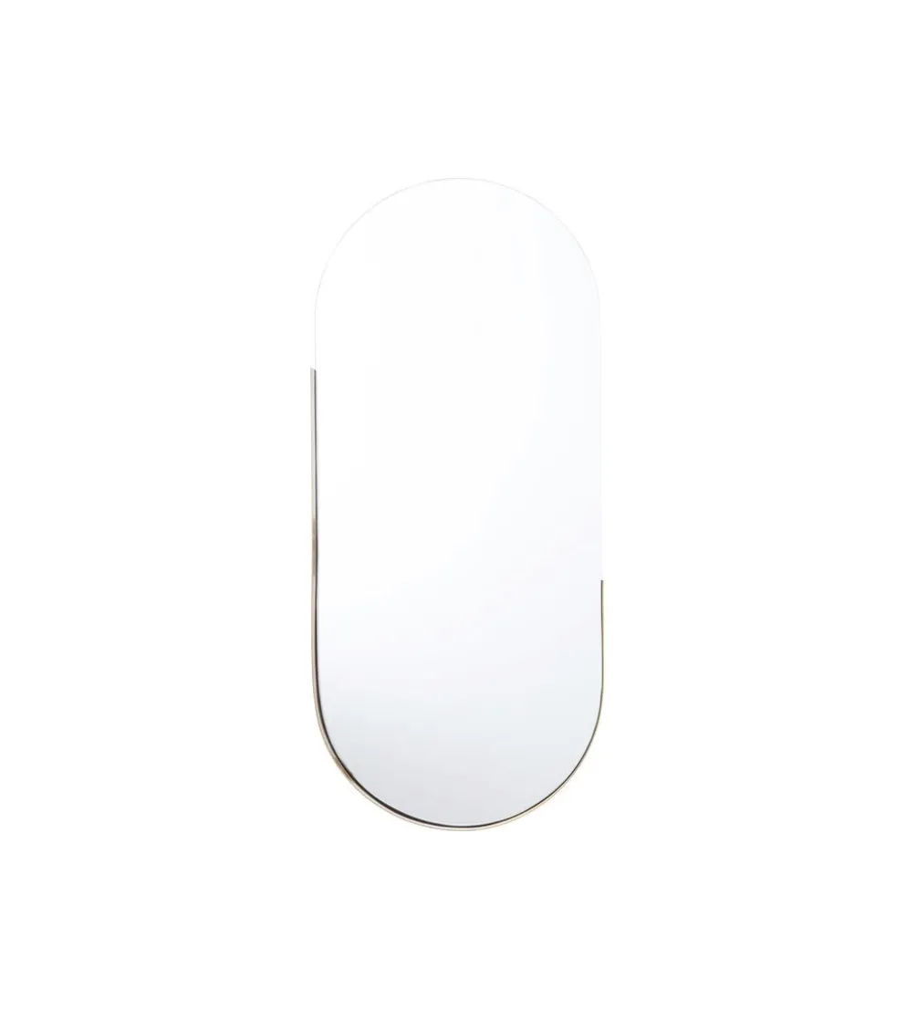 Lustro HIPSTER OVAL 50 x 114 cm złoty