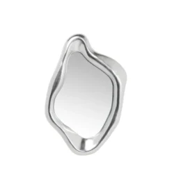 Lustro Hologram 119 cm x 76 cm srebrne