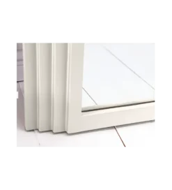 Lustro KIRAZ ART DECO 160 cm białe