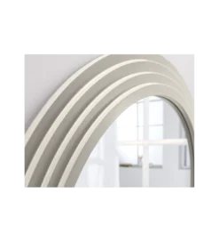 Lustro KIRAZ ART DECO 160 cm białe