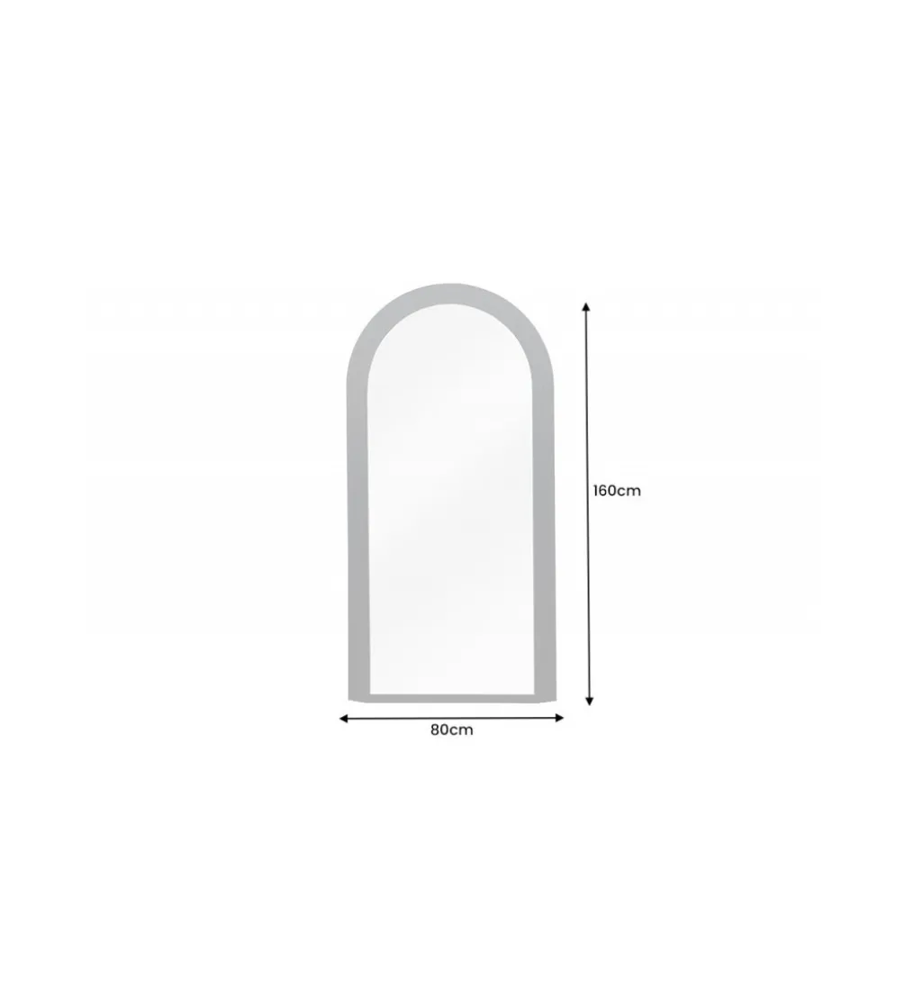 Lustro KIRAZ 160 cm czarne