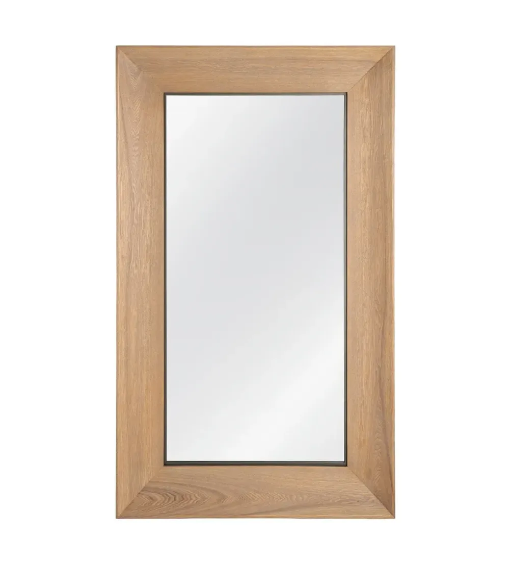Lustro NATARETO 110 x 186 cm naturalny