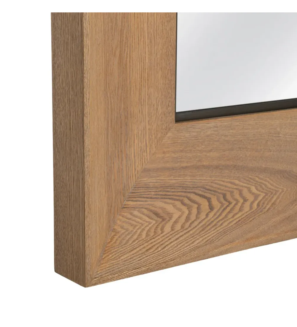 Lustro NATARETO 110 x 186 cm naturalny