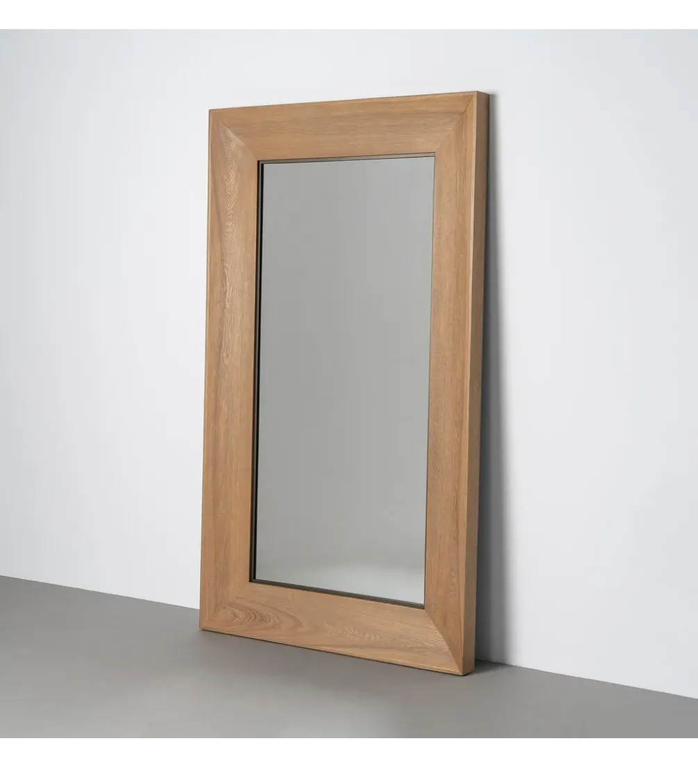 Lustro NATARETO 110 x 186 cm naturalny