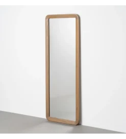 Lustro NOGALE 160 cm drewno paulowni naturalne