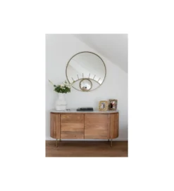 Lustro OCCHI 100 cm złote