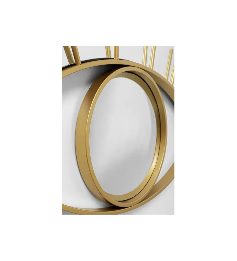 Lustro OCCHI 100 cm złote