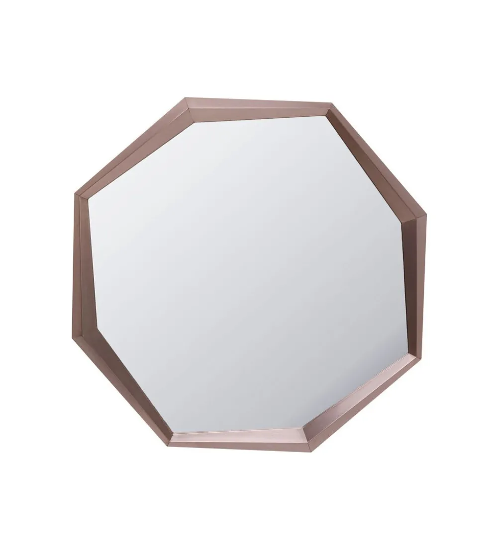 Lustro OCTAGON 120 x 120 cm kawowe