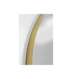 Lustro SHAPE 110 cm x 10 cm w kolorze mosiądzu