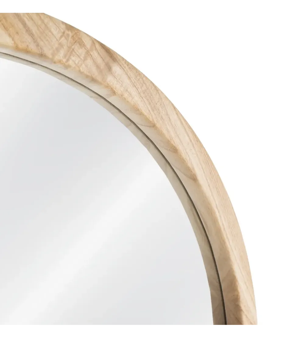Lustro SITEMATH 160 cm drewno paulowni naturalne