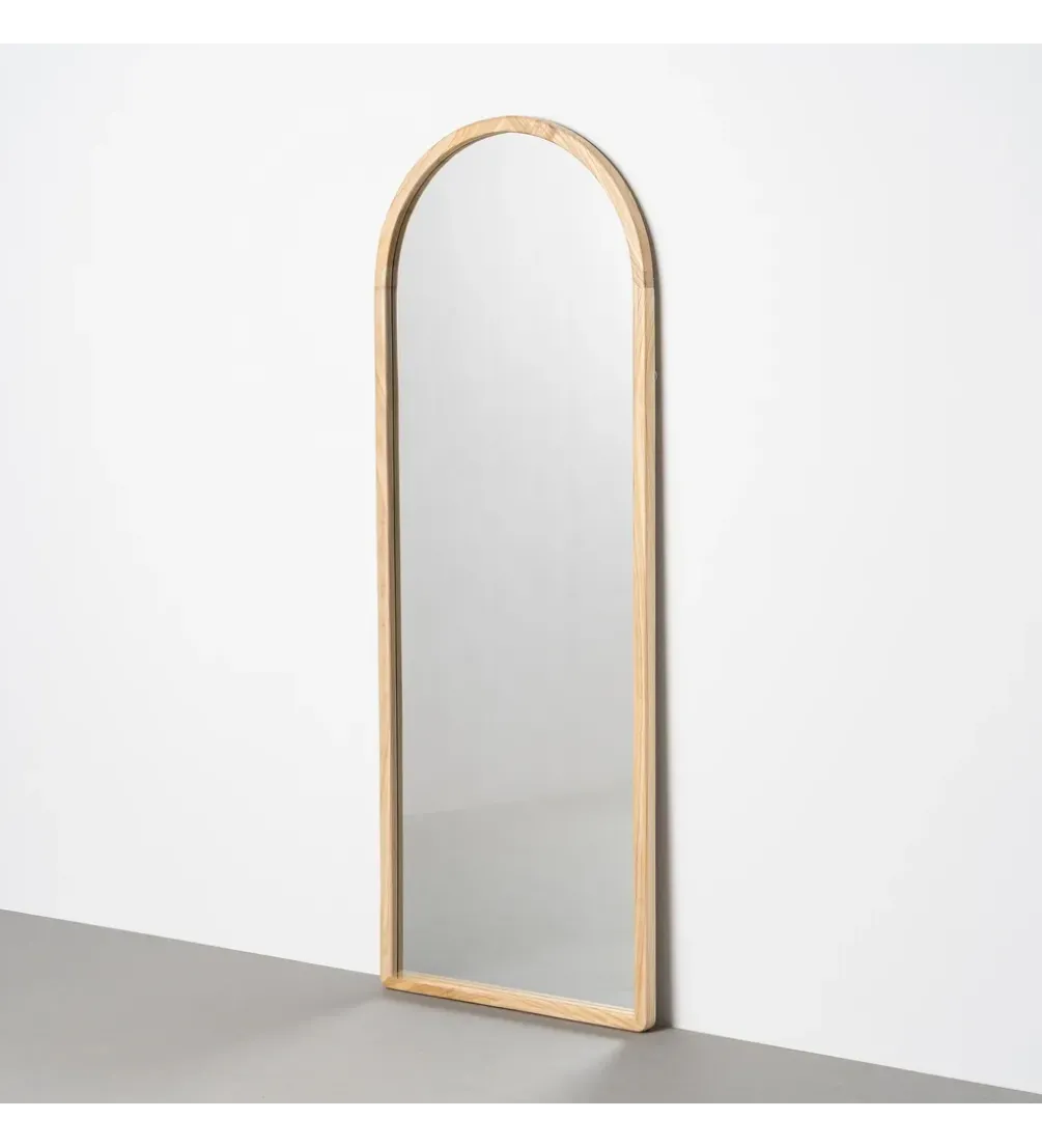 Lustro SITEMATH 160 cm drewno paulowni naturalne