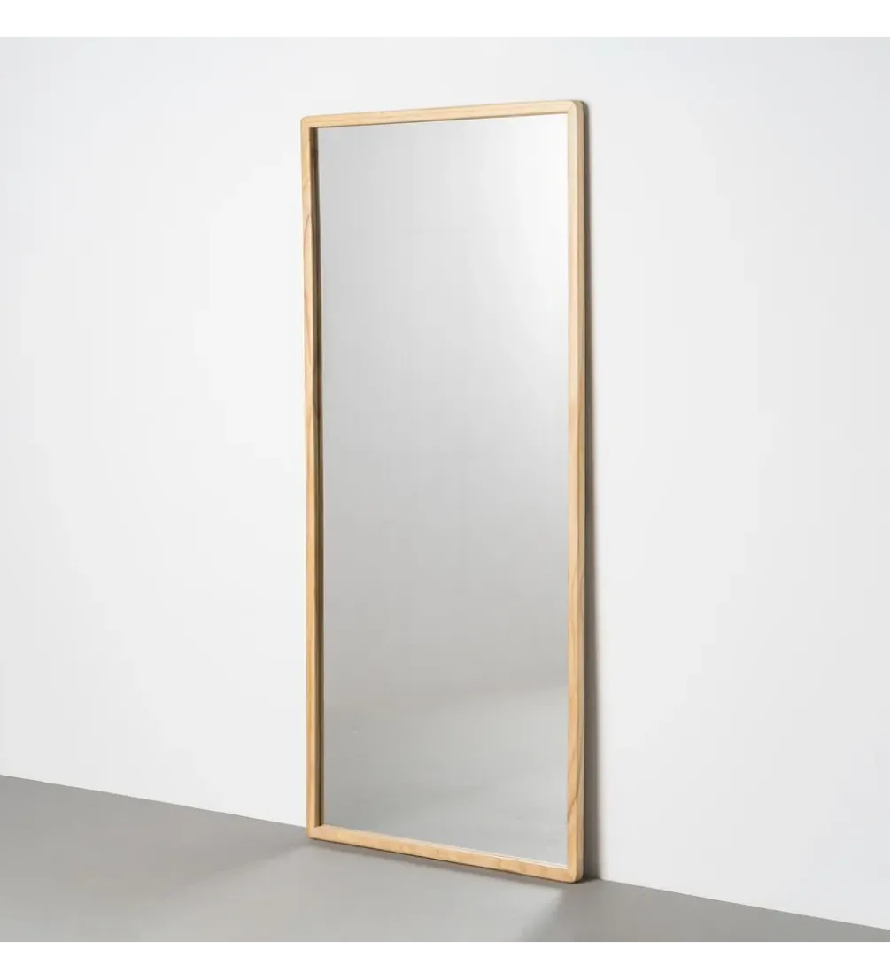 Lustro SITEMATH 180 cm drewno paulowni naturalne