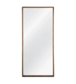 Lustro SITEMATH 180 cm drewno paulowni brązowe
