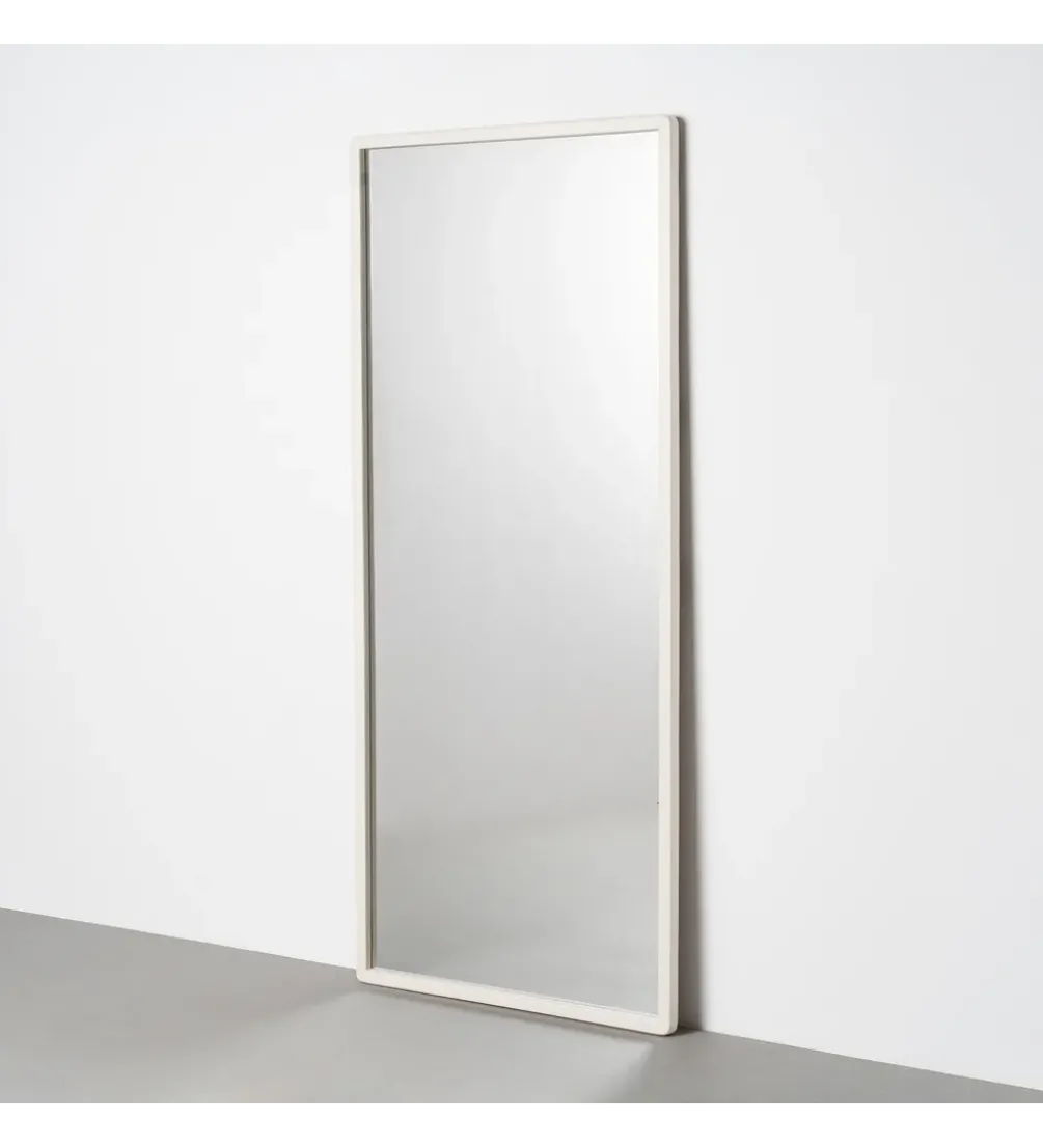 Lustro SITEMATH 180 cm drewno paulowni białe