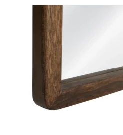 Lustro SITEMATH 160 cm drewno paulowni brązowe