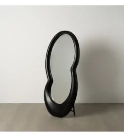 Lustro stojące BLANI 170 cm czarne
