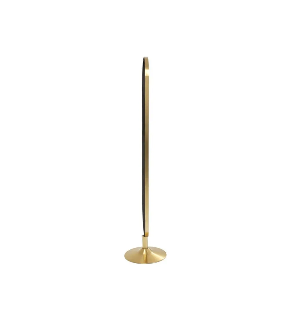Lustro stojące Curve 170 cm złote