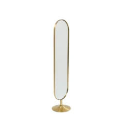 Lustro stojące Curve 170 cm złote