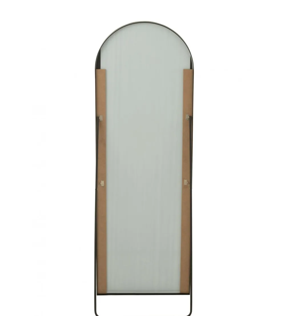 Lustro stojące FOOT 150 cm czarne
