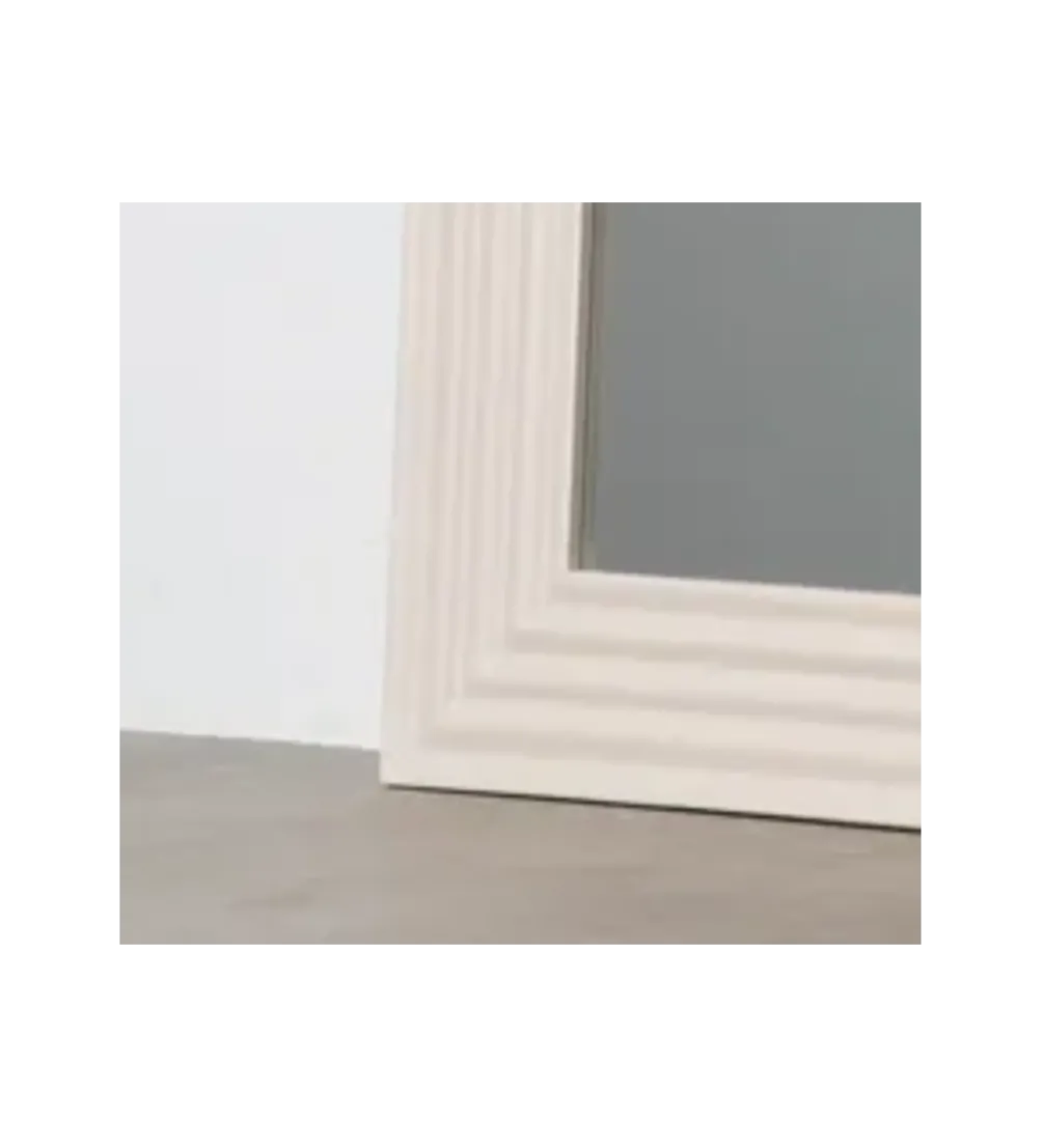 Lustro stojące MISAY 100 cm kremowe