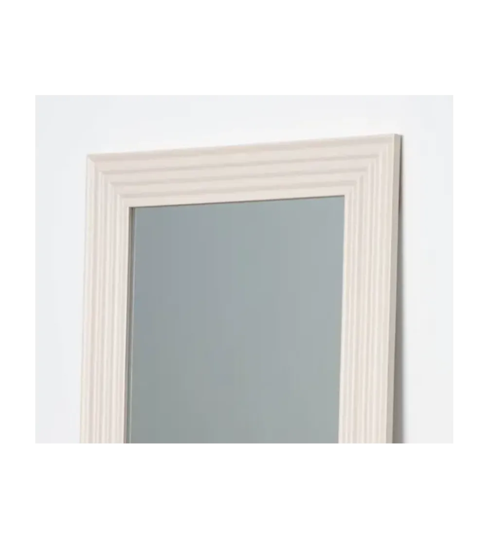 Lustro stojące MISAY 100 cm kremowe