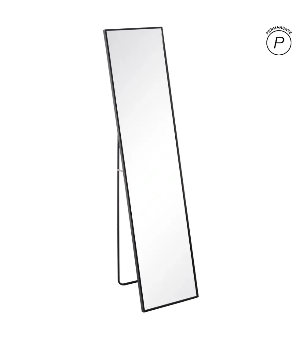 Lustro stojące STARKYN 151 cm czarne