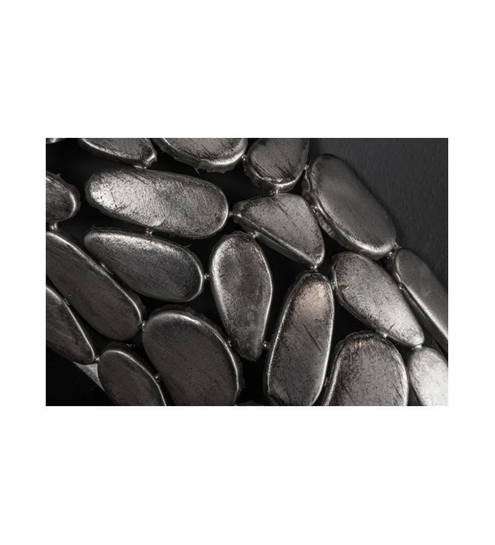 Lustro Stone Mosaic 82 Cm srebrne