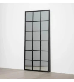 Lustro TAGE 180 cm drewno jodła czarne