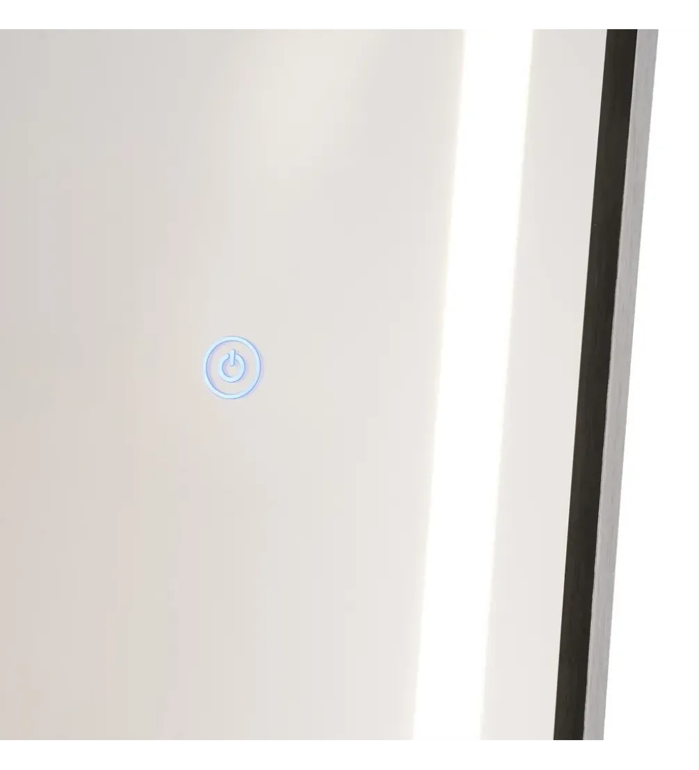 Lustro TEMPEJO 160 cm czarna rama