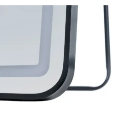 Lustro TEMPEJO 160 cm czarna rama