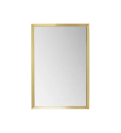 Lustro wiszące AREZZO 80 x 120 cm złote