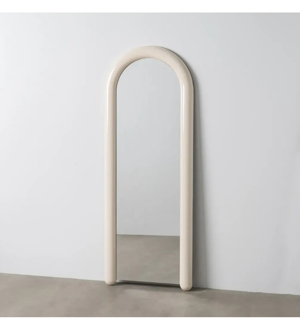 Lustro wiszące BAMCYK 160 cm białe