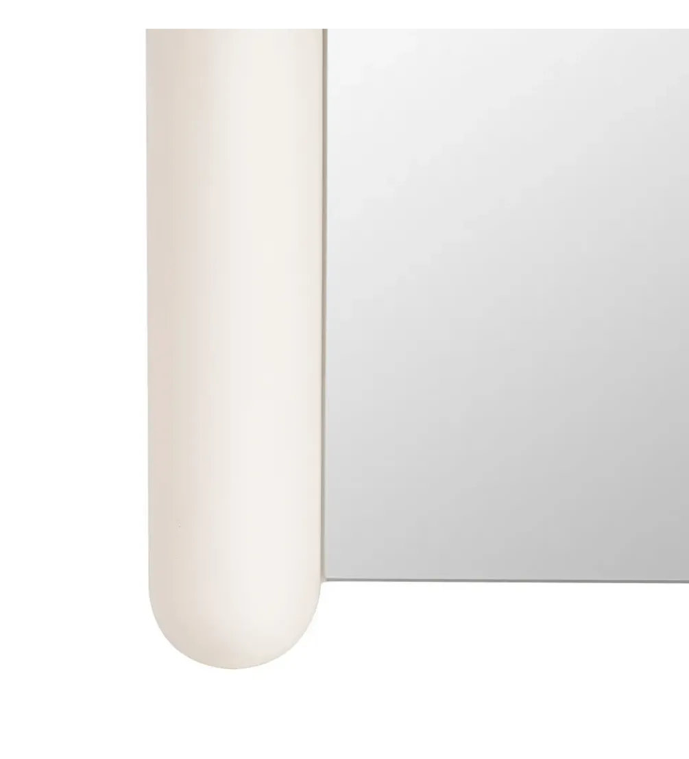 Lustro wiszące BAMCYK 160 cm białe