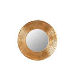 Lustro wiszące 100 cm złote